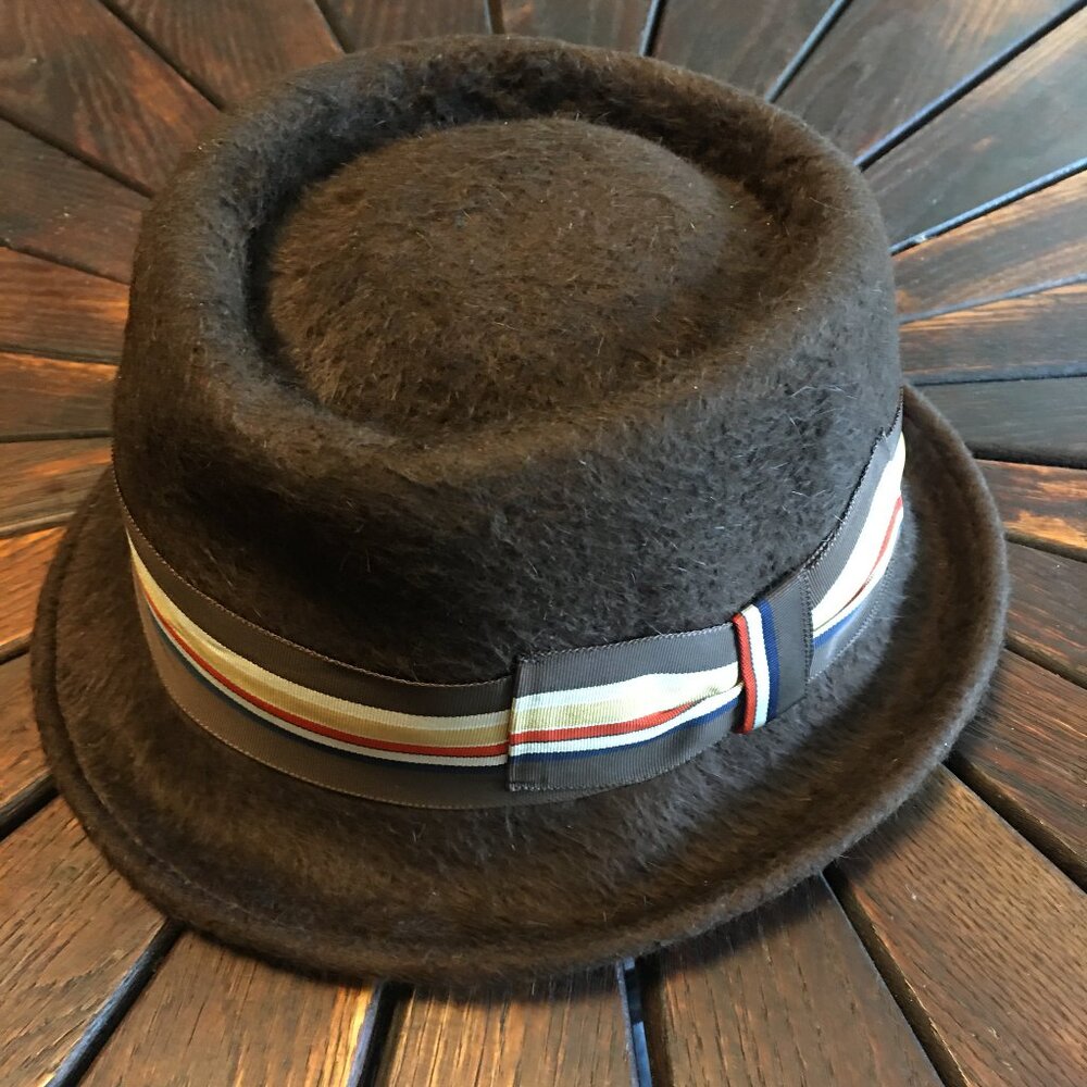 Paul Smith Brown Felt Trilby Hat- Medium